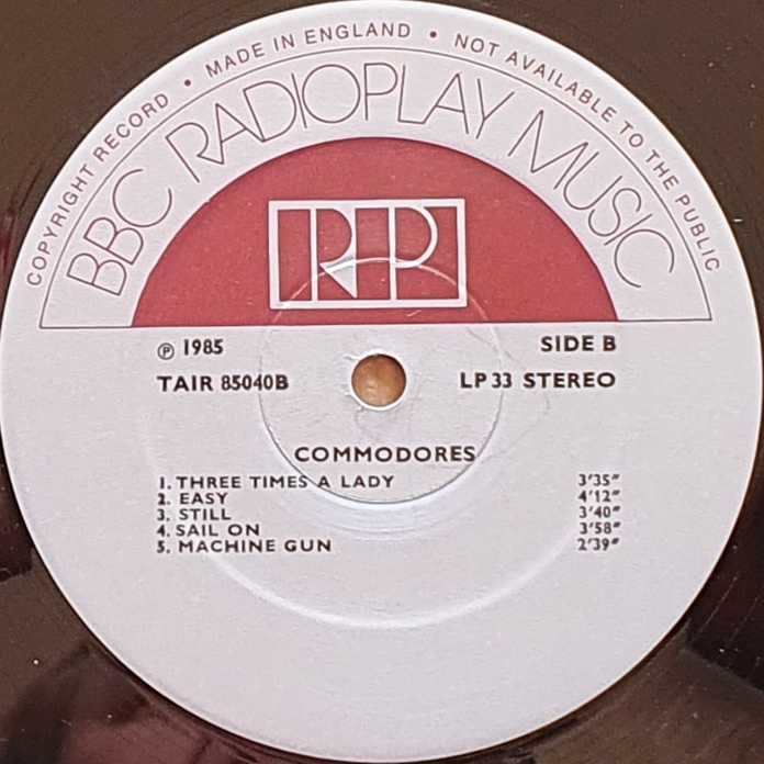 TAIR 85040 Marvin Gaye / Commodores Marvin Gaye / Commodores from the BBC records and Tapes library Label